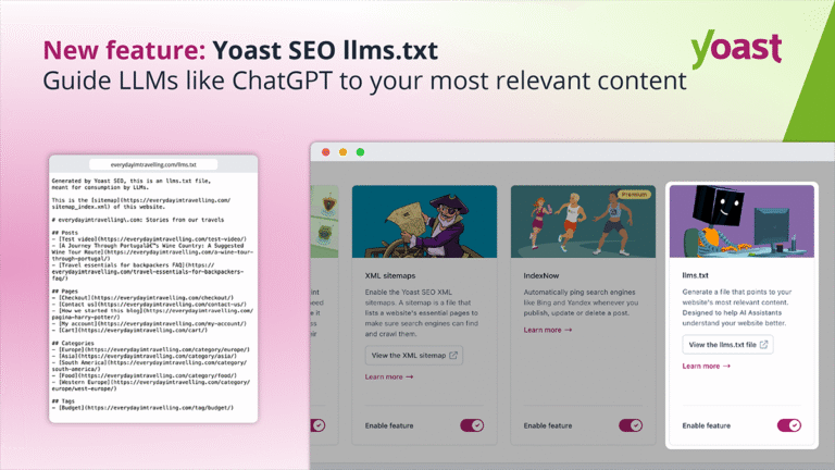 Yoast SEO's llms.txt: Future-Proofing Your Website for AI