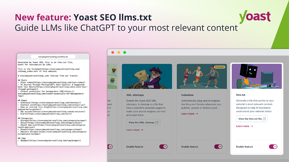Yoast SEO's llms.txt: Future-Proofing Your Website for AI