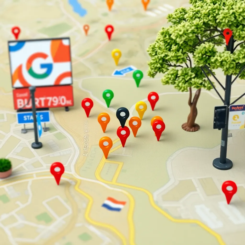 AI Mode Maps: Google Experiments with Colored Pins