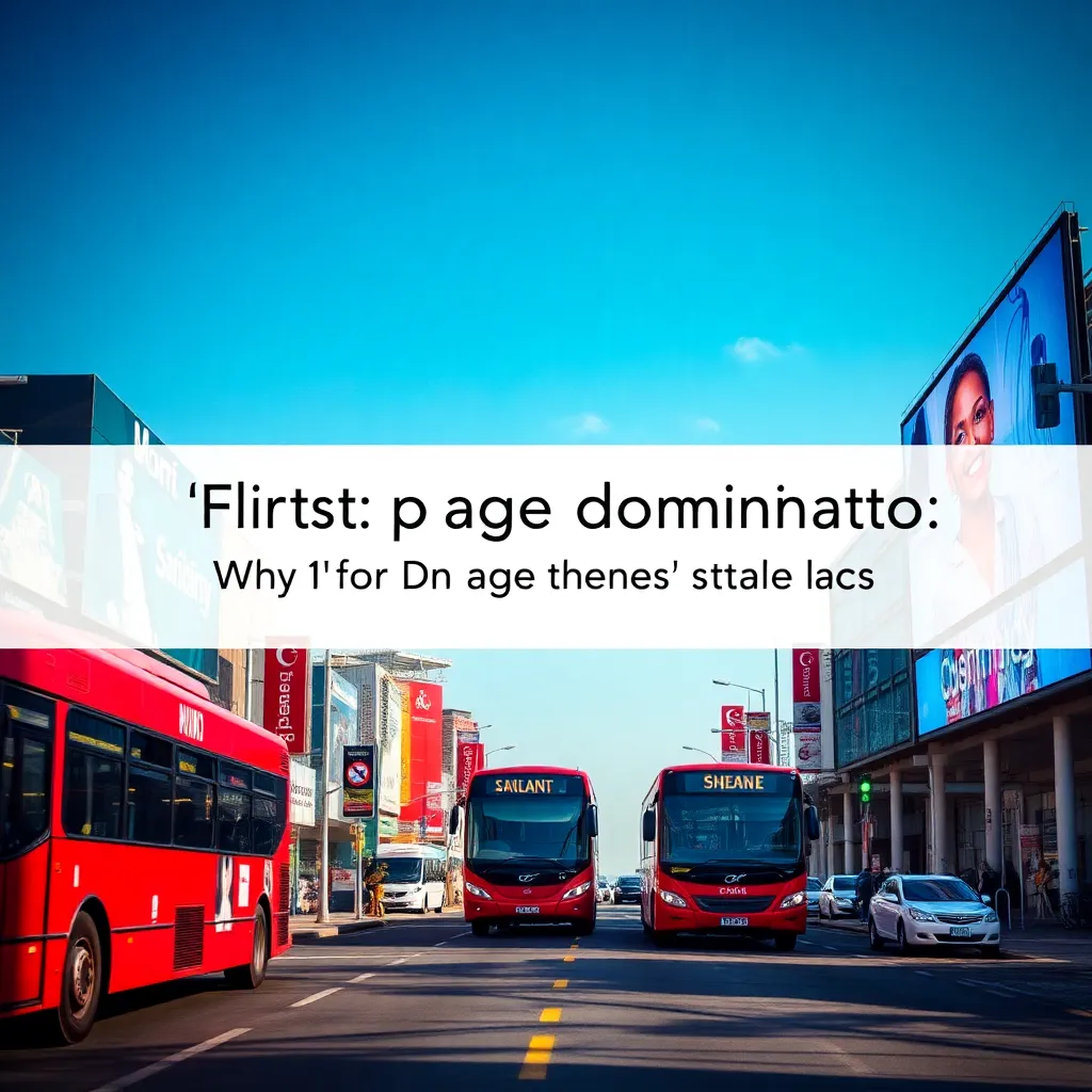 First Page Dominance: Why Top 10 Search Results Drive Clicks