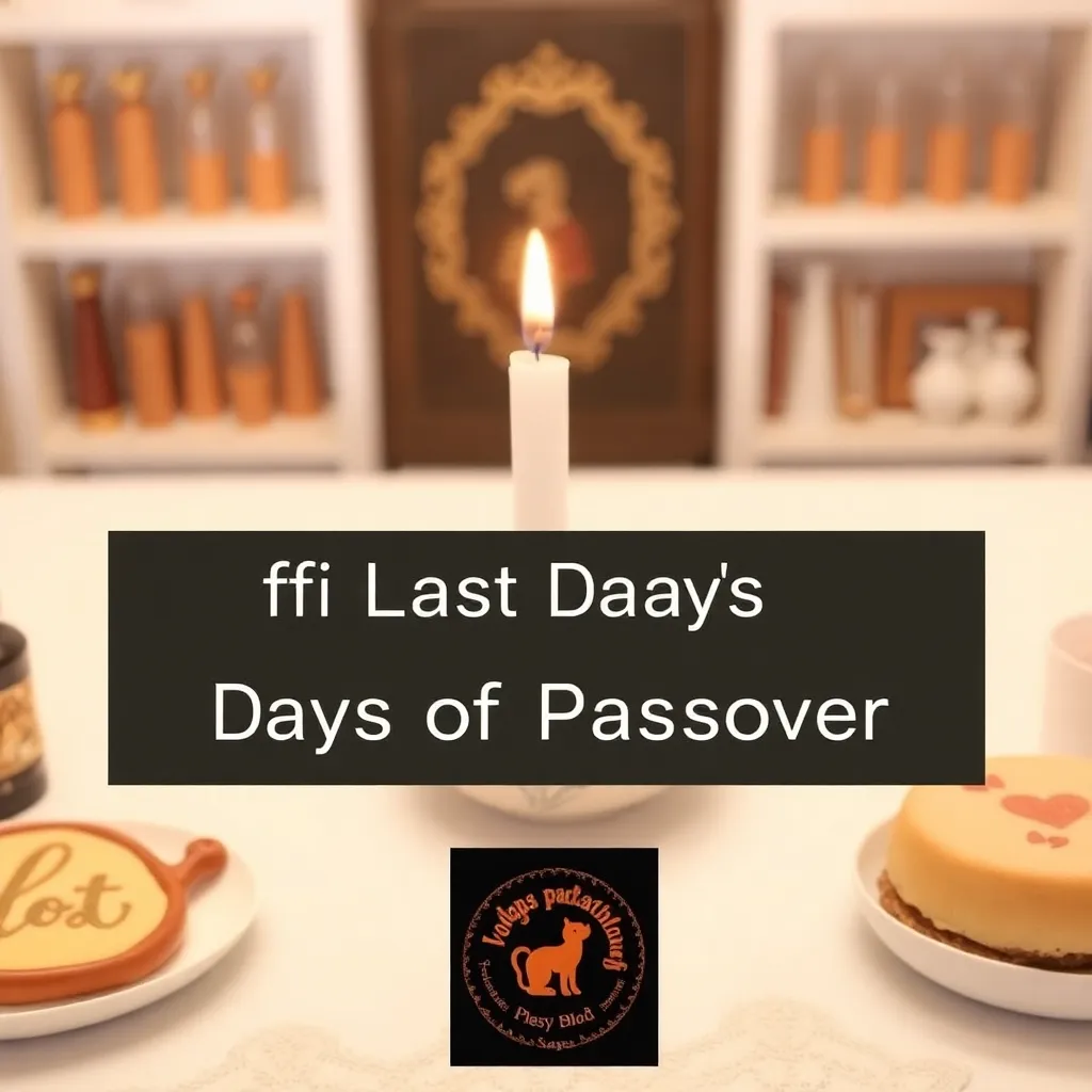 IMPORTANT UPDATE: OFFLINE FOR THE LAST DAYS OF PASSOVER