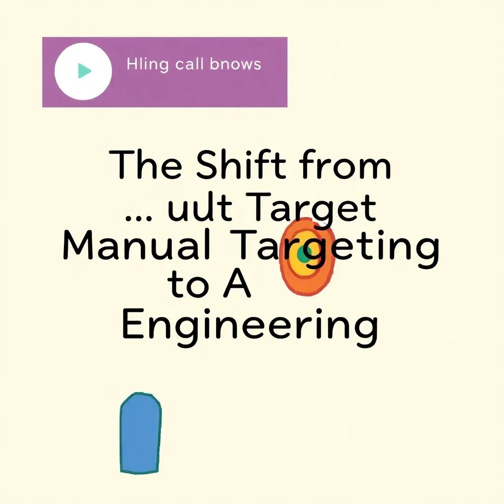 THE SHIFT FROM MANUAL TARGETING TO AUDIENCE ENGINEERING